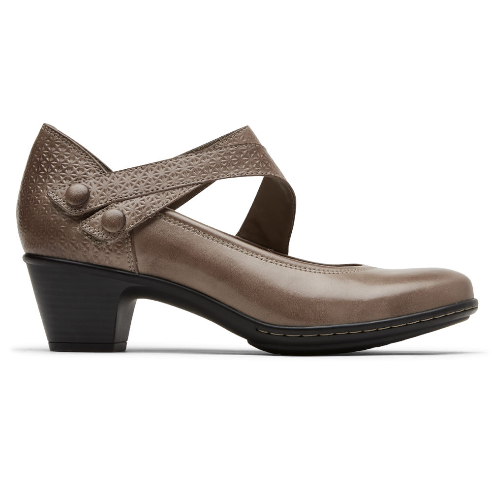 Rockport Wedges Dam Bruna - Cobb Hill Kailyn Asymmetrical Mary Jane - QTRMN6042